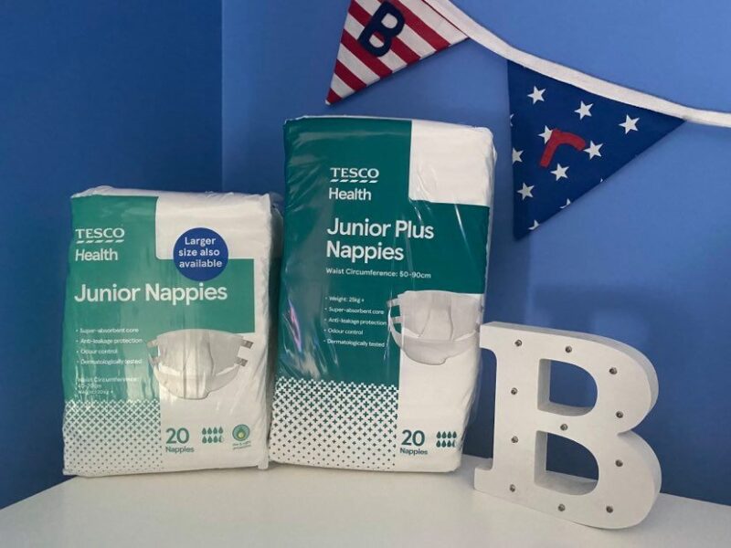 Bigger Nappy Campaign Update Tesco Health Junior Nappies Plus Brody